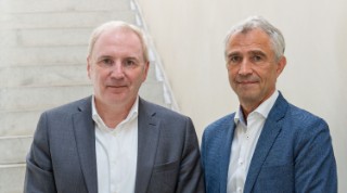 Alfred Pecher und Michael Vorländer bilden den neuen Kuratoriumsvorsitz am Fraunhofer IDMT