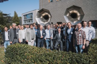 Meeting des Industriearbeitskreises AiP: Mehr als 30 Teilnehmende tauschten sich intensiv über innovative Lösungen durch Audiotechnologie in der industriellen Anwendung aus. 