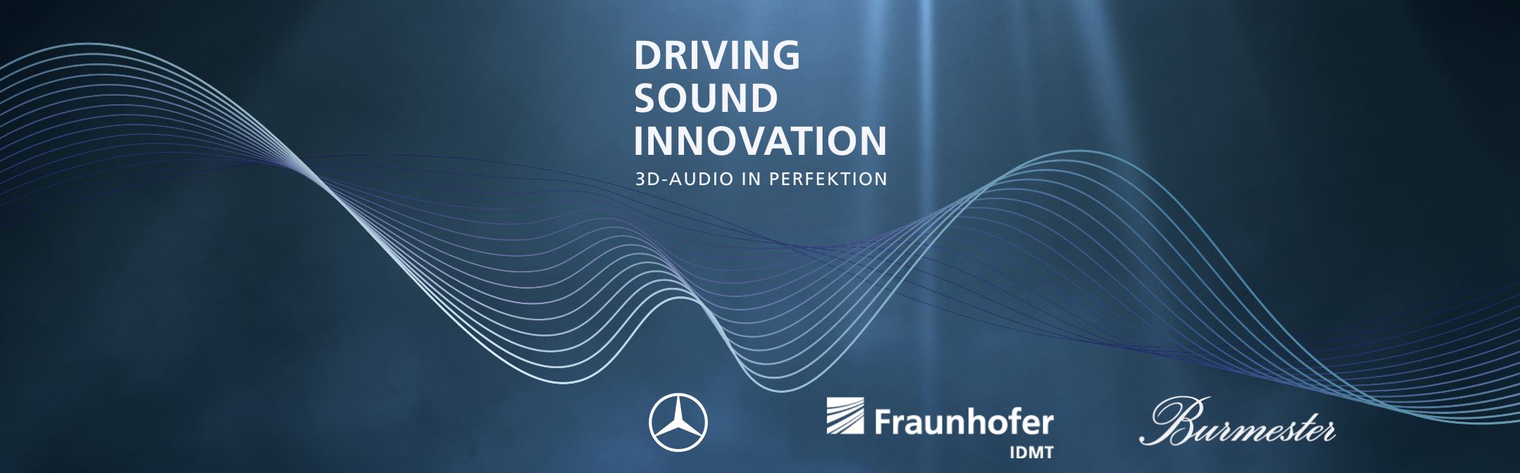  Schriftzug Driving Sound Innovation mit Logos