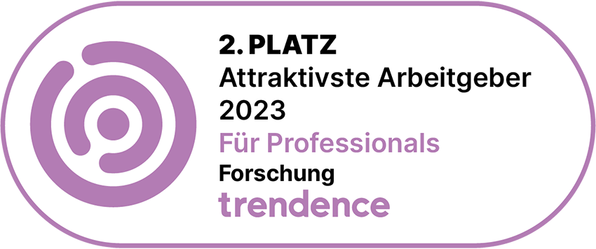 2. Platz Attraktivste Arbeitgeber 2023 Logo