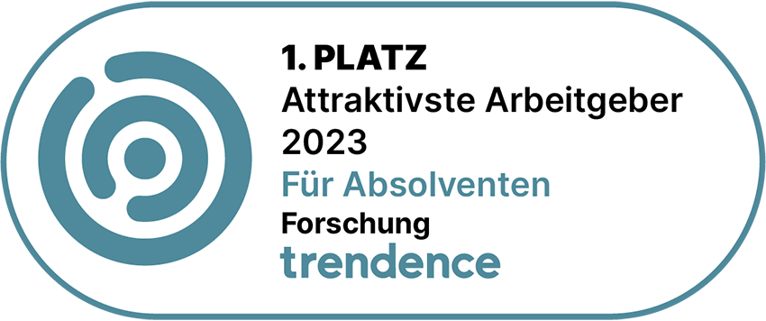 1. Platz Attraktivste Arbeitgeber 2023 Logo