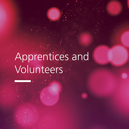 Teaser Apprentices and Volunteers